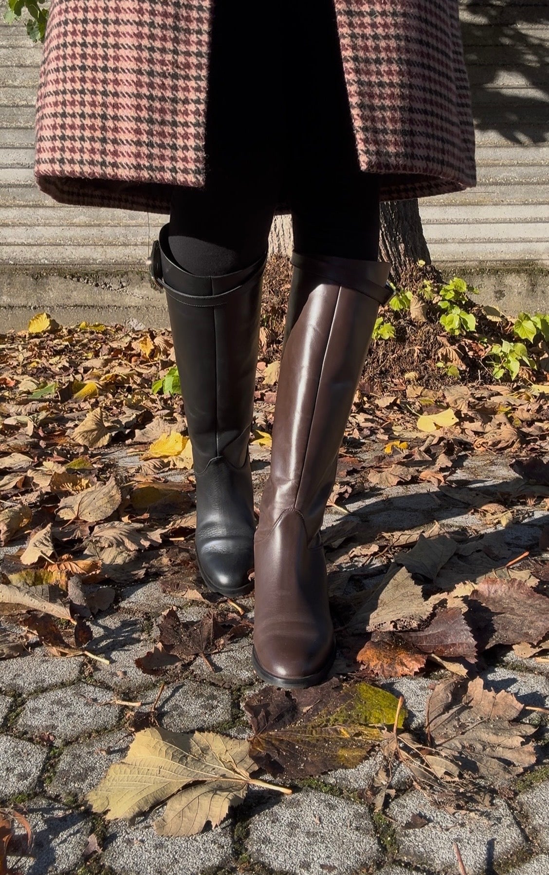 ATENA – Stivale cavallerizza in pelle Made in Italy