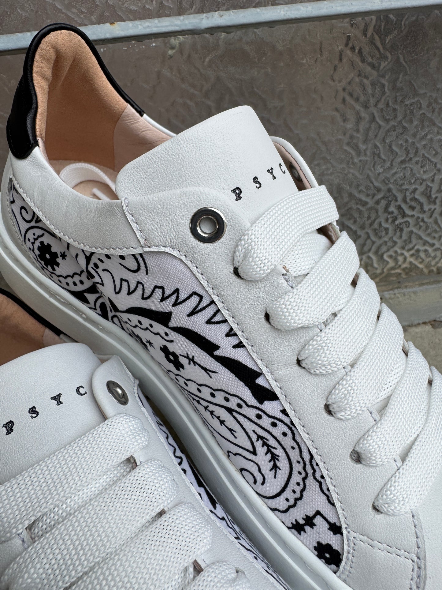INK – Sneakers Unisex in Nappa con Bandana Made in Italy
