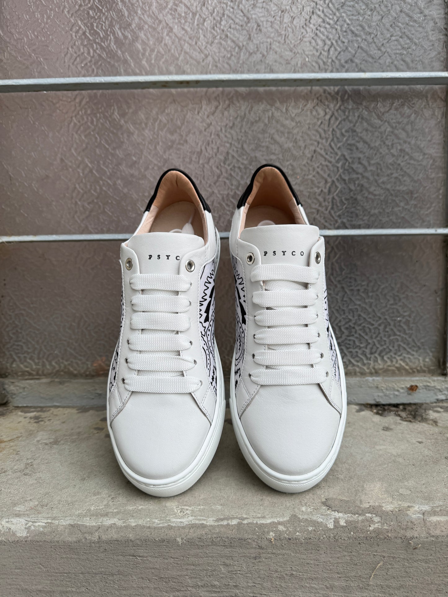 INK – Sneakers Unisex in Nappa con Bandana Made in Italy