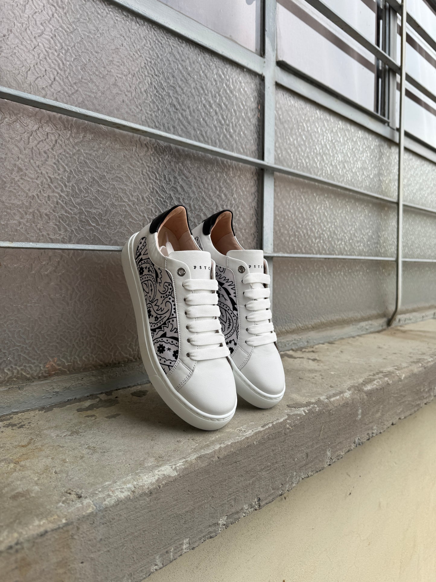 INK – Sneakers Unisex in Nappa con Bandana Made in Italy