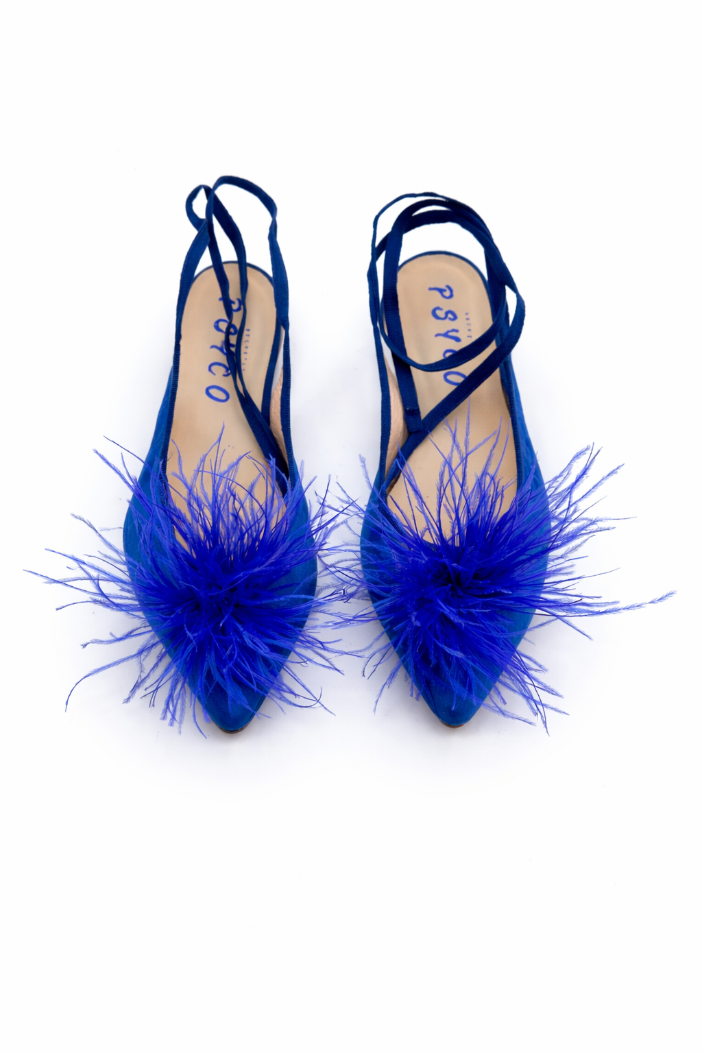 LOLA – Sabot legato con piume Made in Italy